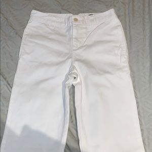 Boys White Khaki Polo Pants